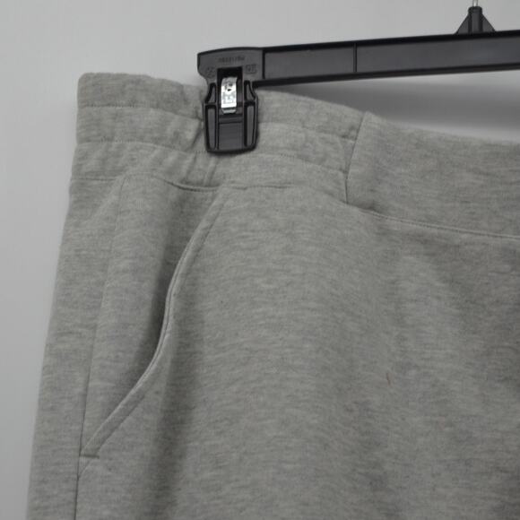 Liz Claiborne Light Gray Side Slit Midi Skirt Pockets Warm 1X - Picture 10 of 16